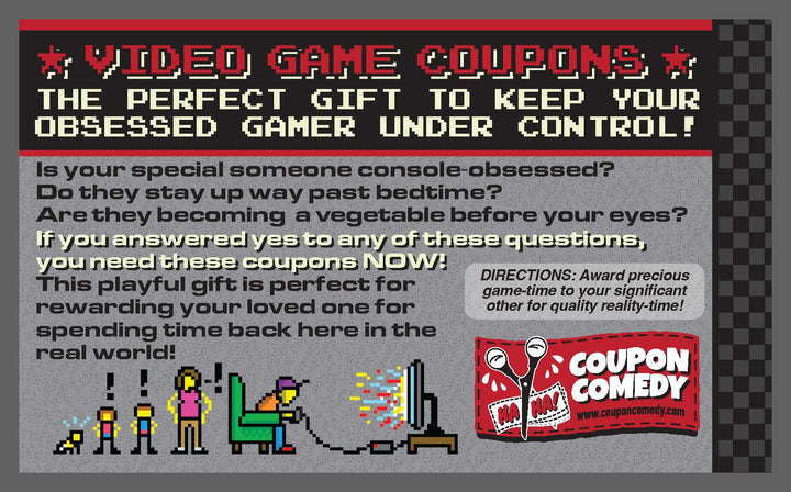 Video Game Coupon Booklet