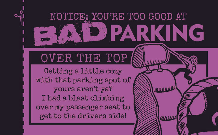 Bad Parking Coupon Booklet