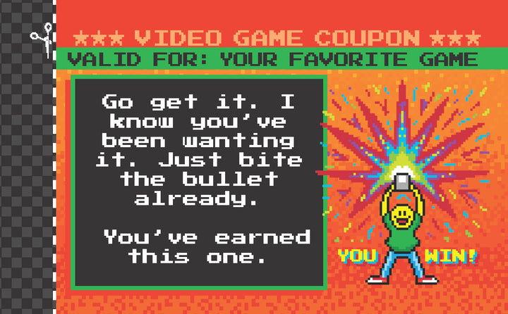 Video Game Coupon Booklet