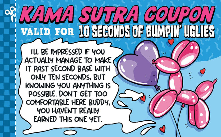 Kama Sutra Coupon Booklet